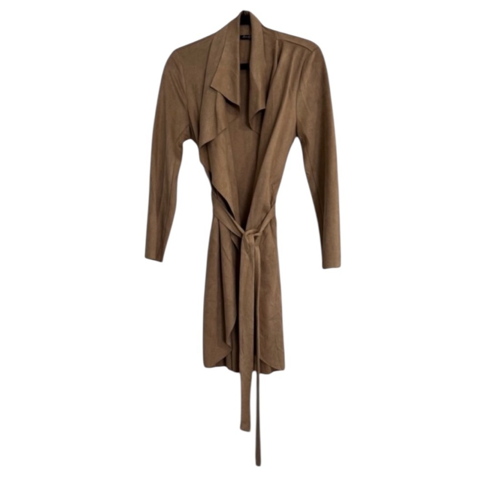 NanaMacs original perfect choice coat (mocha) suede. - Picture 2 of 12